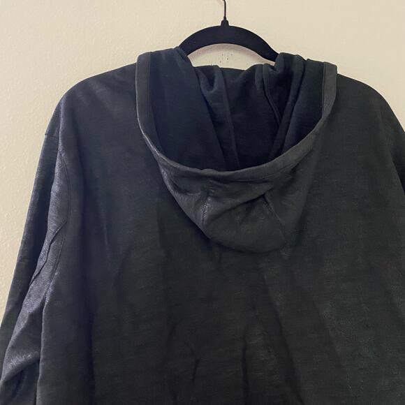 John Varvatos K3440X1 Full Zip Cotton Linen Blend Hoodie Jacket XL - Picture 2 of 8